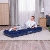Colcho Ar Insuflvel Individual Bestway Azul 150kg 185X76X22cm