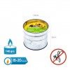 Vela Citronela Copo Lata 18-20H 140gr 10X8cm Vela Citronela Copo Lata 18-20H 140gr 10X8cm