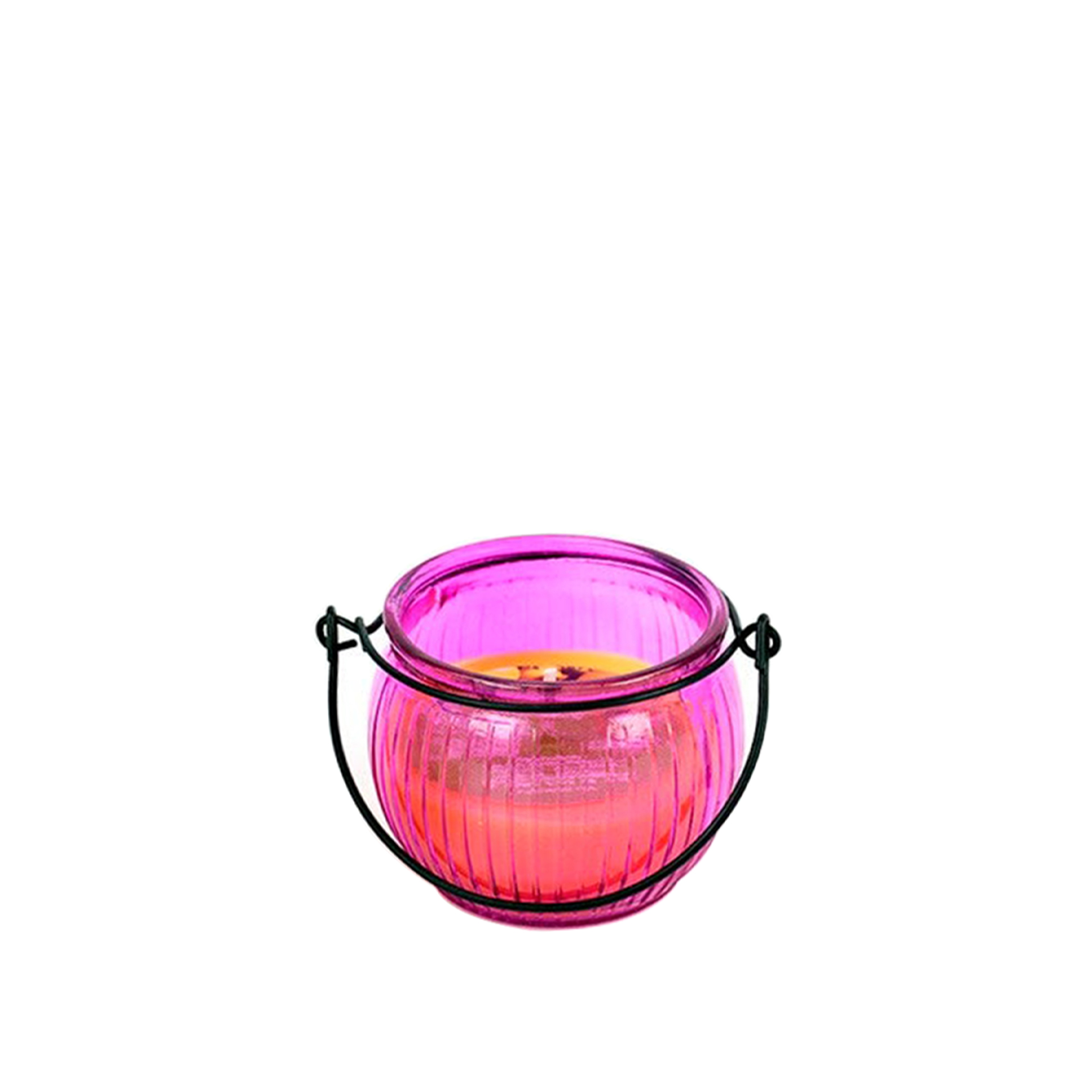 Vela Citronela Copo Vidro 10H 70gr 7X7.6cm