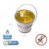Vela Citronela Balde Metal com Asa 9H 40gr 6X6cm Vela Citronela Balde Metal com Asa 9H 40gr 6X6cm