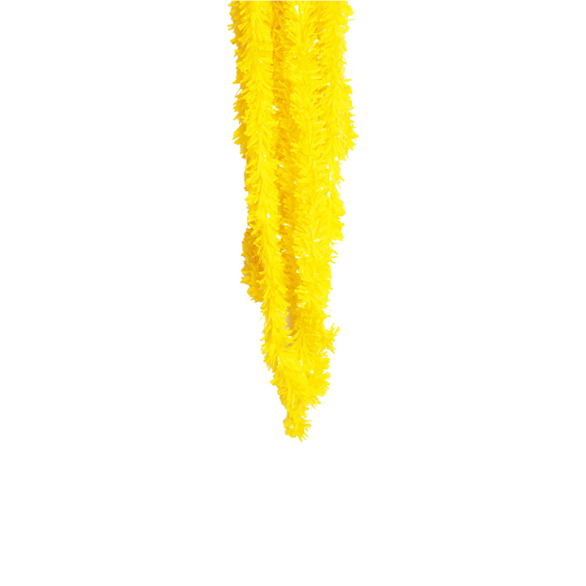 Festão Plástico Clássico Amarelo 12m