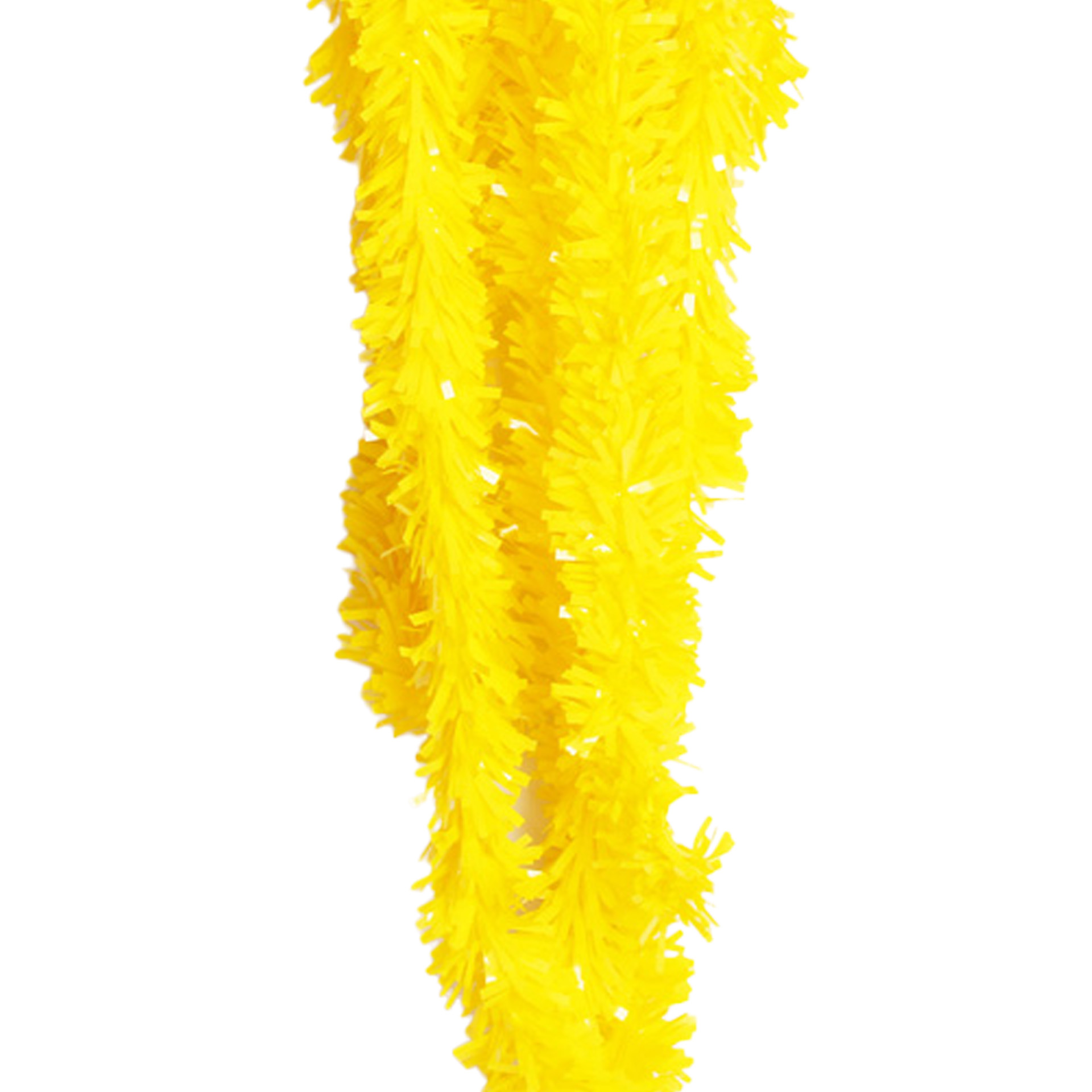 Festão Plástico Clássico Amarelo 12m