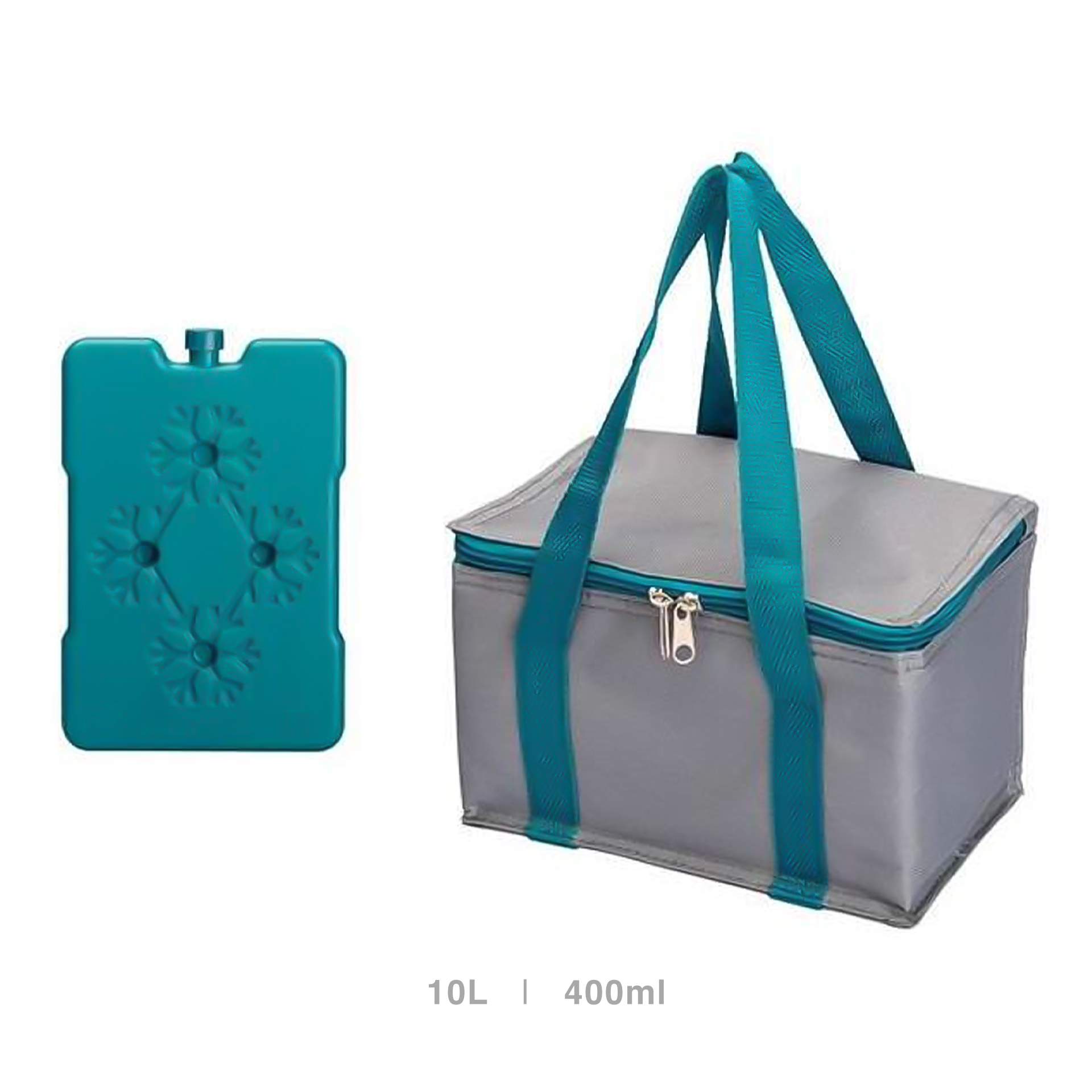 Saco Térmico 10L + Acumulador Gelo 400ml