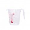 Jarro Medidor Plstico Viena Luxe com Asa Incolor 1000ml 13X16cm