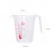 Jarro Medidor Plstico Viena Luxe com Asa Incolor 1000ml 13X16cm