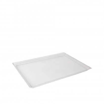 Bandeja Plstica Luxe Retangular Incolor 37.9X27.3X2cm