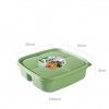 Caixa Hermtica Hega Food&Go 3 Divises 1600ml 21.5X21.5X6cm
