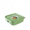 Caixa Hermtica Hega Food&Go 3 Divises 1600ml 21.5X21.5X6cm