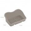 Caixa Esfrego Plstico Cinzento 21X13X9.5cm