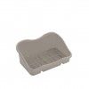 Caixa Esfrego Plstico Cinzento 21X13X9.5cm