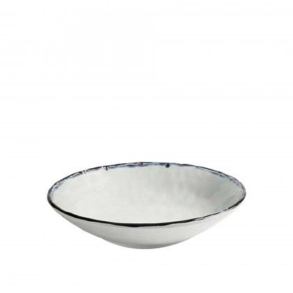 Prato Fundo Melamina Sea Redondo 17.7X4.4cm