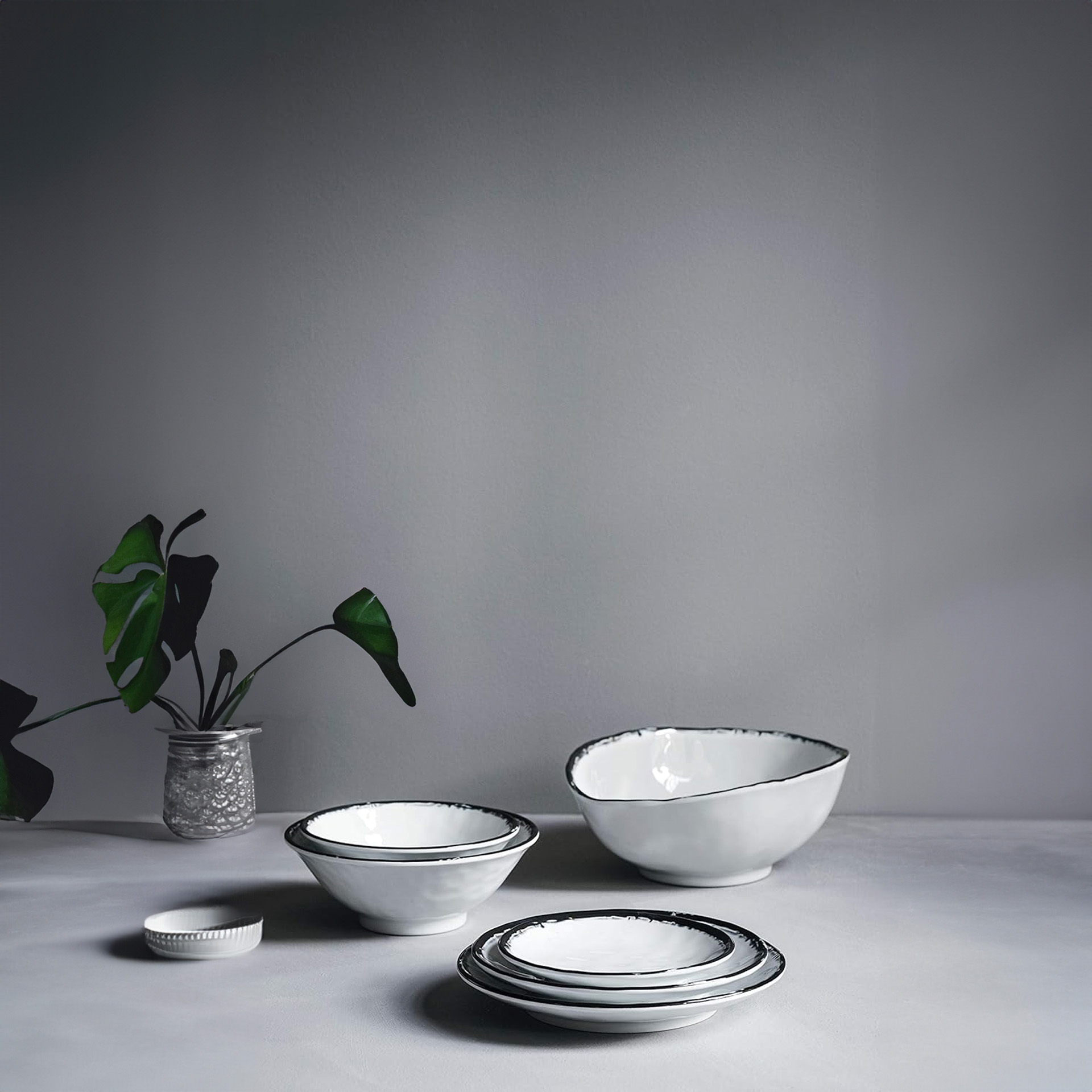 Tigela Melamina Sea Oval 130ml 12X10X4.1cm