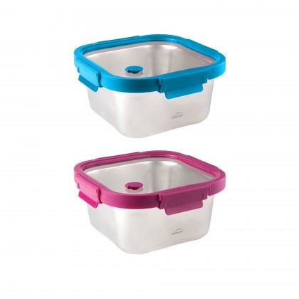 Caixa Hermética Etern Quadrado 1500ml 18.5X18.5X8cm Caixa Hermética Etern Quadrado 1500ml 18.5X18.5X8cm