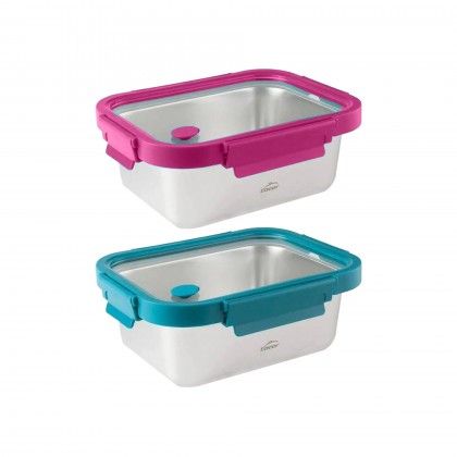 Caixa Hermética Etern Retangular 1800ml 23X17.5X8cm Caixa Hermética Etern Retangular 1800ml 23X17.5X8cm