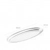 Travessa Inox Lacor Oval 60X27cm