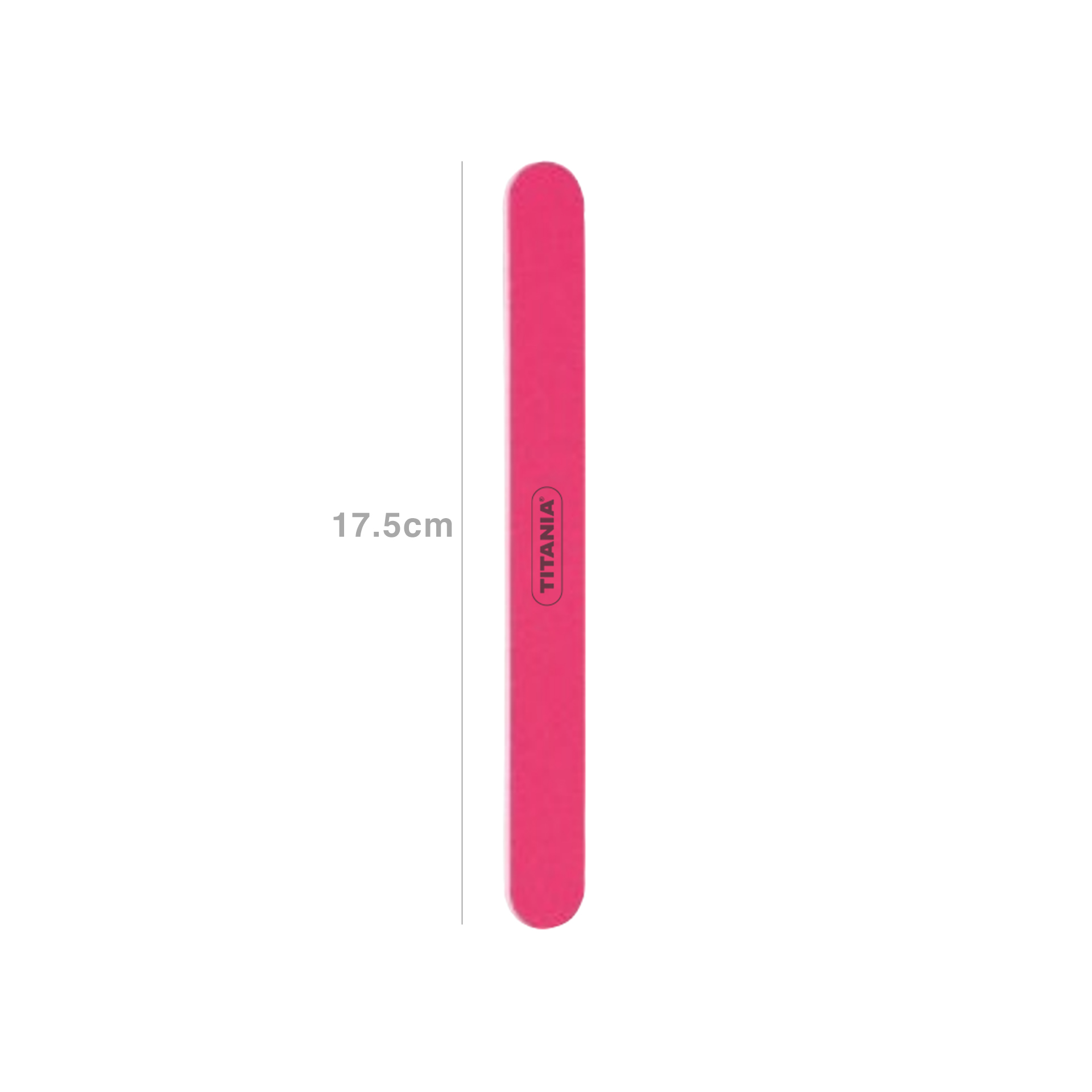 Lima Unhas Cartão Titania Rosa 17.5cm