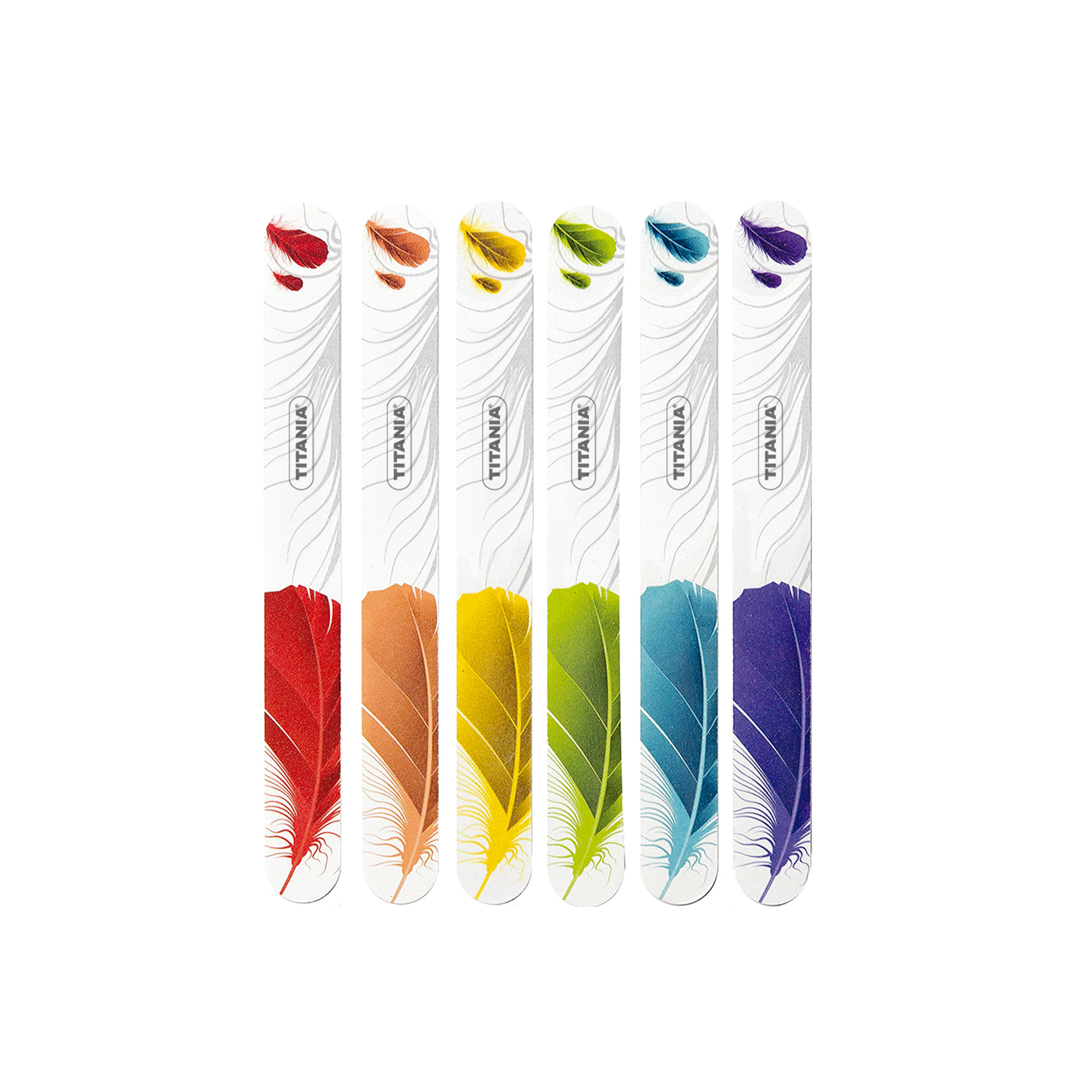 Lima Unhas Cartão Titania Pluma 17.8cm