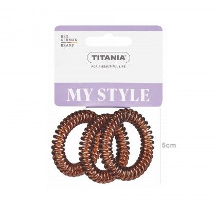 Elstico Cabelo Titania 5cm Pack 3