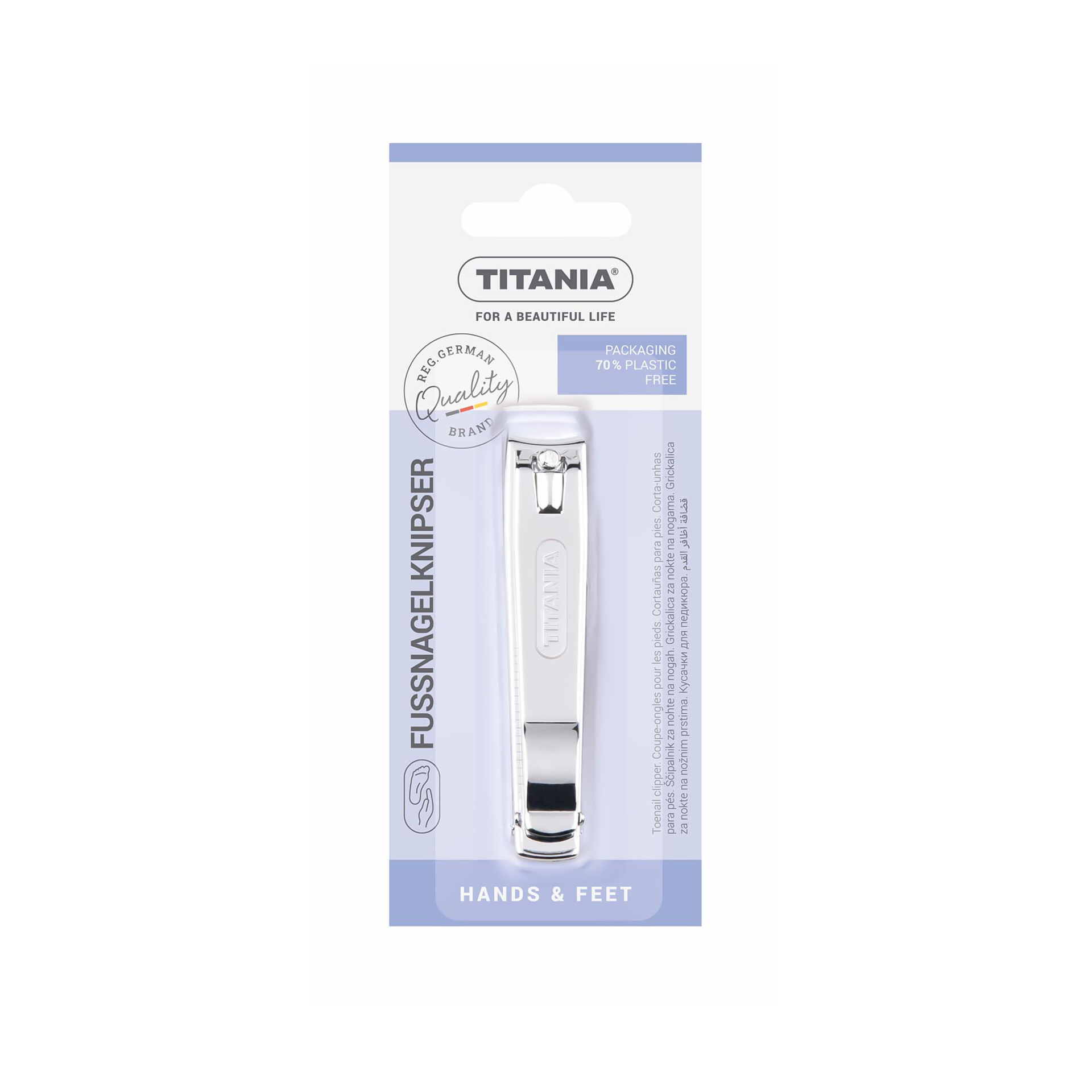 Corta Unhas Titania 8cm