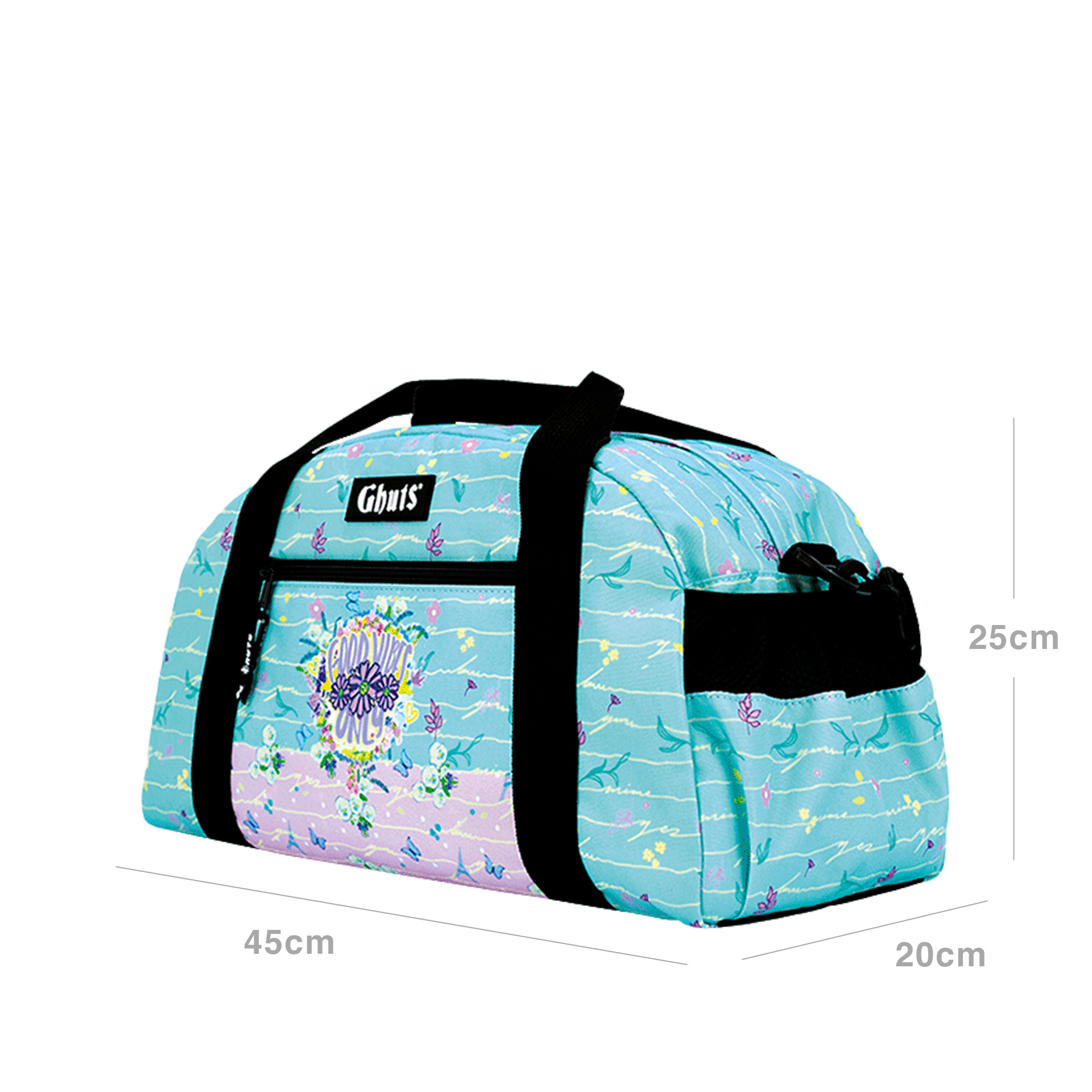 Saco Desporto Ghuts Pansies 45X25X20cm