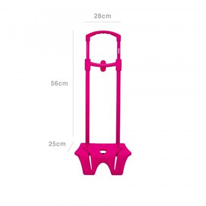 Trolley para Mochila Ghuts Rosa 28X56X25cm