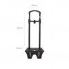 Trolley para Mochila Ghuts Preto 28X56X25cm