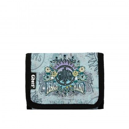 Carteira Velcro Ghuts Peace Mind 12.5X9X1.5cm