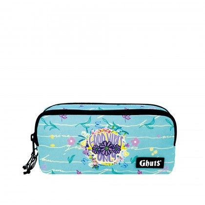 Estojo Duplo Ghuts Pansies 20.5X9.5X8cm Estojo Duplo Ghuts Pansies 20.5X9.5X8cm