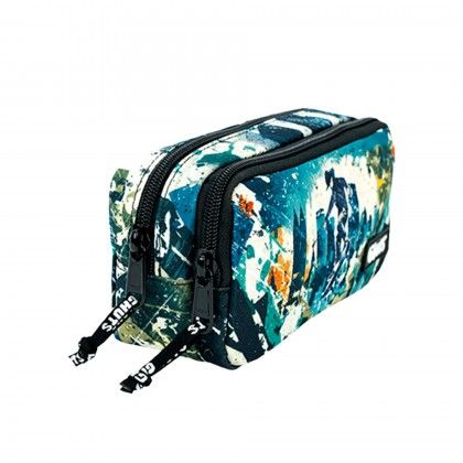 Estojo Duplo Ghuts Skate Life 20.5X9.5X8cm Estojo Duplo Ghuts Skate Life 20.5X9.5X8cm