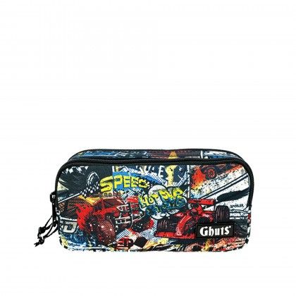 Estojo Duplo Ghuts Raceroad 20.5X9.5X8cm Estojo Duplo Ghuts Raceroad 20.5X9.5X8cm