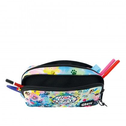 Estojo Duplo Ghuts Wonderful 20.5X9.5X8cm Estojo Duplo Ghuts Wonderful 20.5X9.5X8cm