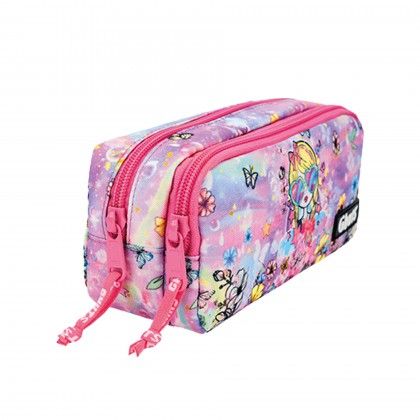 Estojo Duplo Ghuts Pop Girl 20.5X9.5X8cm