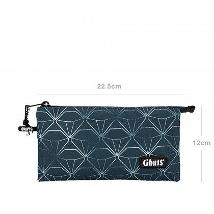 Estojo Triplo Ghuts Black Diamonds 22.5X12X4cm Estojo Triplo Ghuts Black Diamonds 22.5X12X4cm