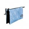 Estojo Triplo Ghuts Blue Lily 22.5X12X4cm Estojo Triplo Ghuts Blue Lily 22.5X12X4cm