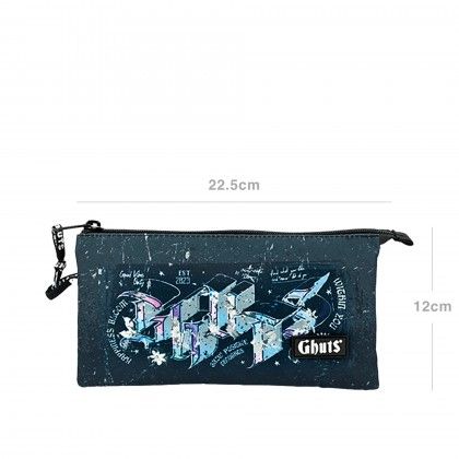 Estojo Triplo Ghuts Ghutsvibe 22.5X12X4cm Estojo Triplo Ghuts Ghutsvibe 22.5X12X4cm