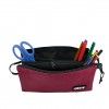 Estojo Triplo Ghuts Mauve Red 22.5X12X4cm Estojo Triplo Ghuts Mauve Red 22.5X12X4cm