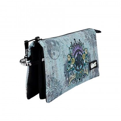 Estojo Triplo Ghuts Peace Mind 22.5X12X4cm Estojo Triplo Ghuts Peace Mind 22.5X12X4cm