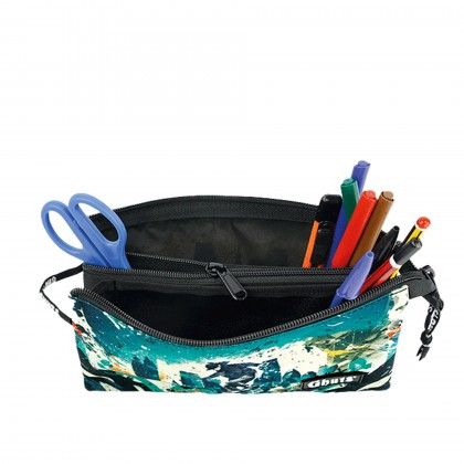 Estojo Triplo Ghuts Skate Life 22.5X12X4cm Estojo Triplo Ghuts Skate Life 22.5X12X4cm