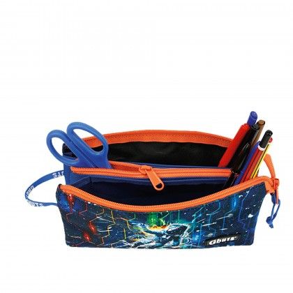 Estojo Triplo Ghuts Astrospace 22.5X12X4cm Estojo Triplo Ghuts Astrospace 22.5X12X4cm