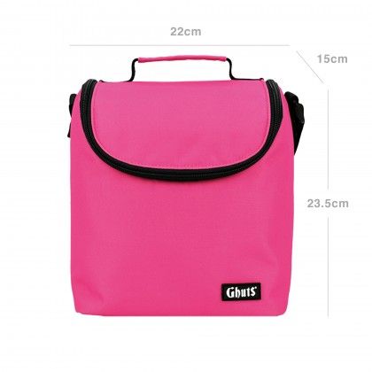 Lancheira Grande Ghuts Hot Pink 22X23.5X13.5cm