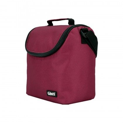 Lancheira Grande Ghuts Mauve Red 22X23.5X13.5cm