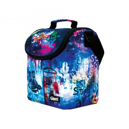 Lancheira Grande Ghuts Uk Girl 22X23.5X13.5cm