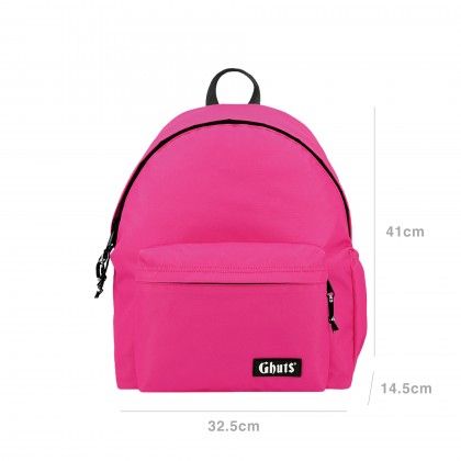 Mochila Cl�ssica Port�til Ghuts Hot Pink 32.5X41X14.5cm