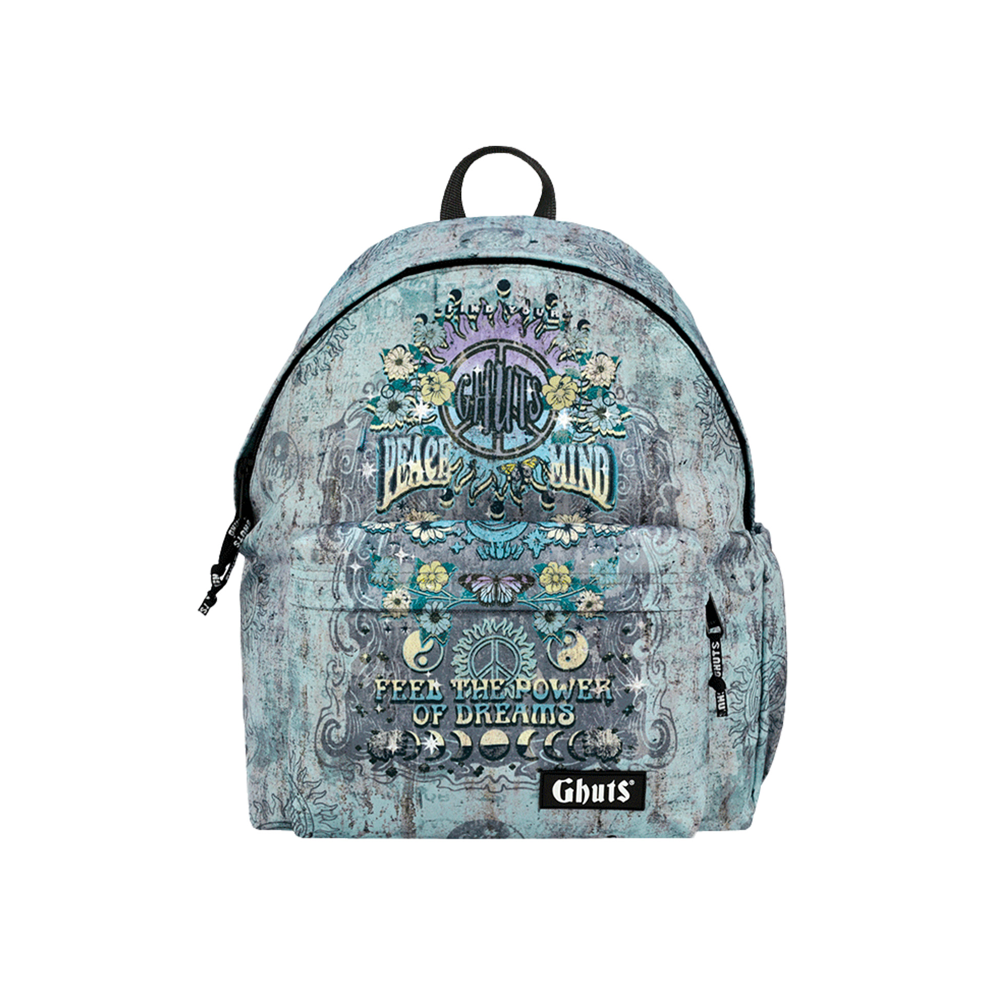 Mochila Clássica Portátil Ghuts Peace Mind 32.5X41X14.5cm