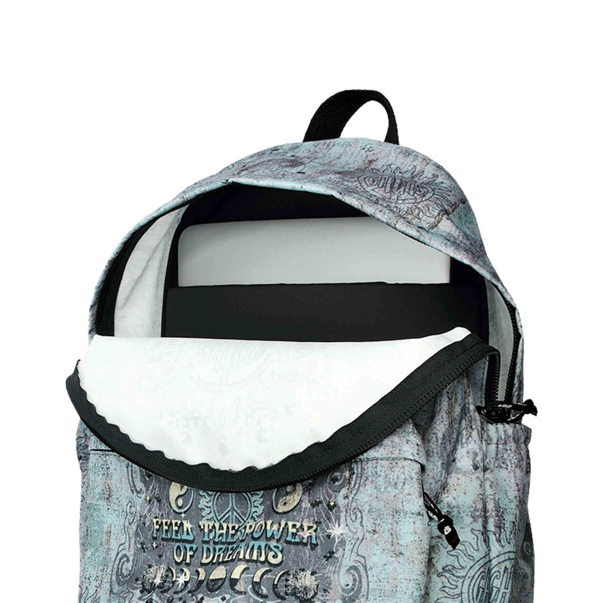Mochila Clássica Portátil Ghuts Peace Mind 32.5X41X14.5cm