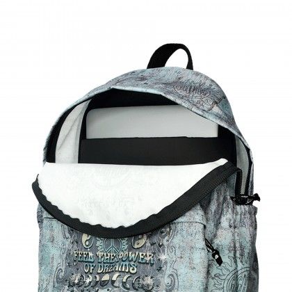 Mochila Clássica Portátil Ghuts Peace Mind 32.5X41X14.5cm Mochila Clássica Portátil Ghuts Peace Mind 32.5X41X14.5cm