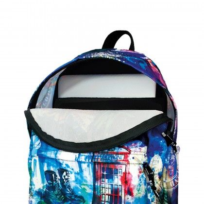 Mochila Cl�ssica Port�til Ghuts Uk Girl 32.5X41X14.5cm