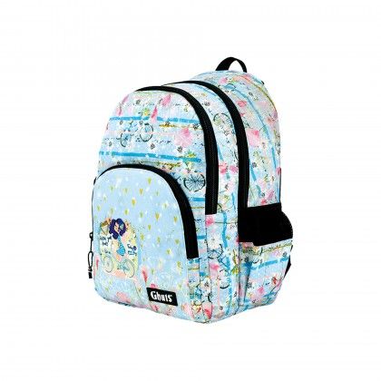 Mochila Escolar Ghuts Springride 31X43X17cm