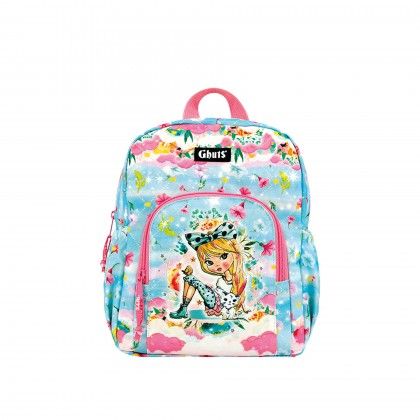 Mochila Primária Ghuts Lovely Clouds 30X40X13cm Mochila Primária Ghuts Lovely Clouds 30X40X13cm