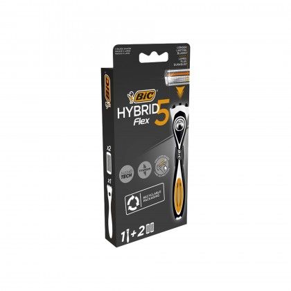 Mquina Barbear Bic Flex5 Hybrid + 2 Recargas